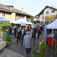 Marché de Noël à Lully 2019Photo Alain Grosclaude Mention ObligatoireReproduction Interdite