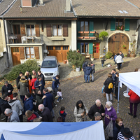 Marché de Noël à Lully 2019Photo Alain Grosclaude Mention ObligatoireReproduction Interdite