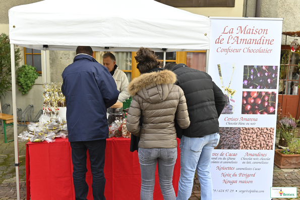 Marché de Noël à Lully 2019Photo Alain Grosclaude Mention ObligatoireReproduction Interdite